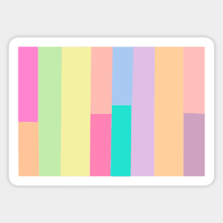 Pretty Pastels Sticker